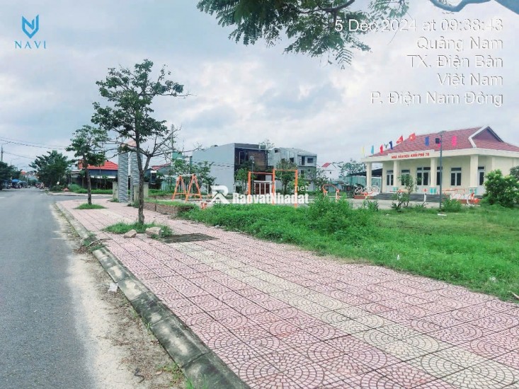Bán Đất Tại An Dương Vương, Điện Nam Đông, Điện Bàn, Quảng Nam, Giá: 15 triệu/m2,DT: 120 m2( Ngang 6m)